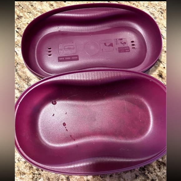 Tupperware Breakfast Maker Microwave Purple - Picture 5 of 9